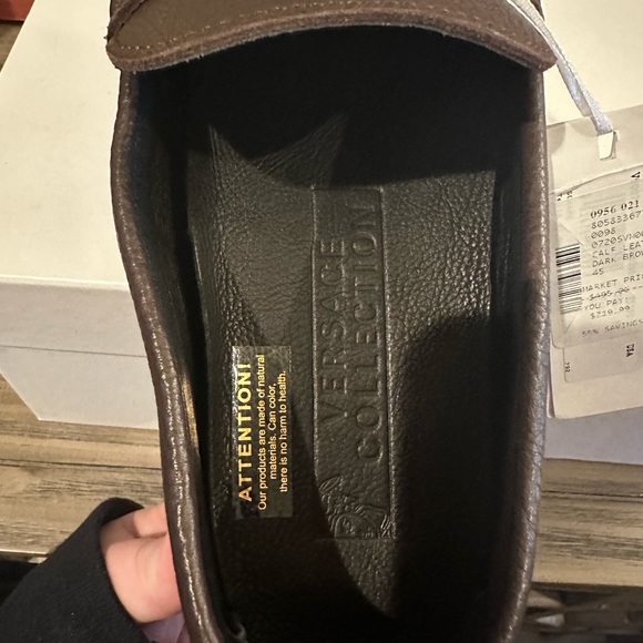 Mens Versace loafers - Picture 2 of 3